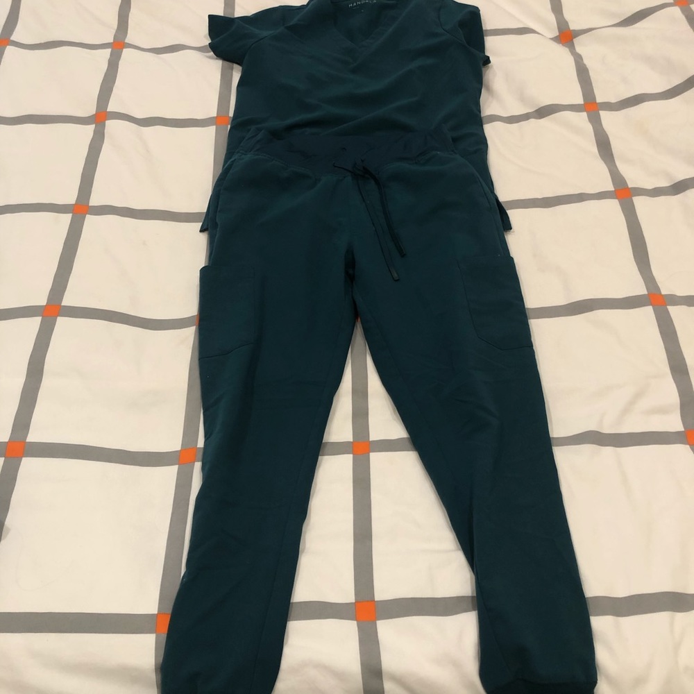Mandala Caribbean Blue Scrubs